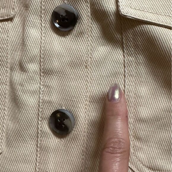 Banana Republic Belted Button Down Khaki Mini Skirt Size 0 - Picture 9 of 9